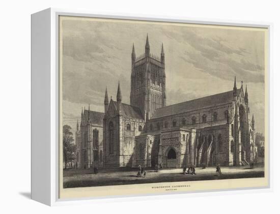 Worcester Cathedral-Samuel Read-Framed Premier Image Canvas