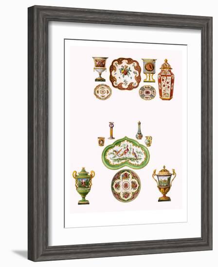 Worcester Porcelain-English School-Framed Giclee Print