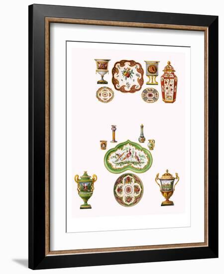 Worcester Porcelain-English School-Framed Giclee Print