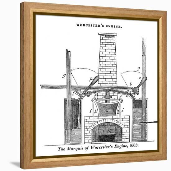 Worcester's Engine-Science, Industry and Business Library-Framed Premier Image Canvas