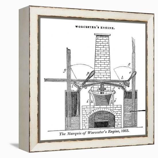 Worcester's Engine-Science, Industry and Business Library-Framed Premier Image Canvas