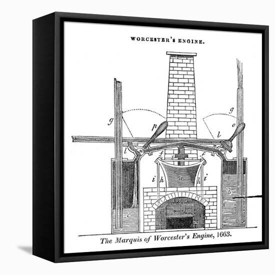 Worcester's Engine-Science, Industry and Business Library-Framed Premier Image Canvas