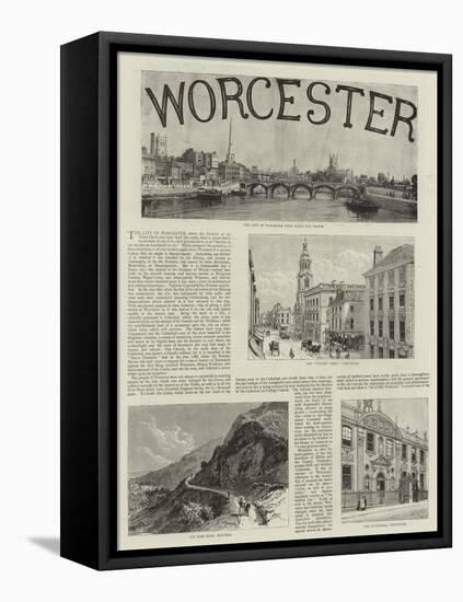 Worcester-null-Framed Premier Image Canvas