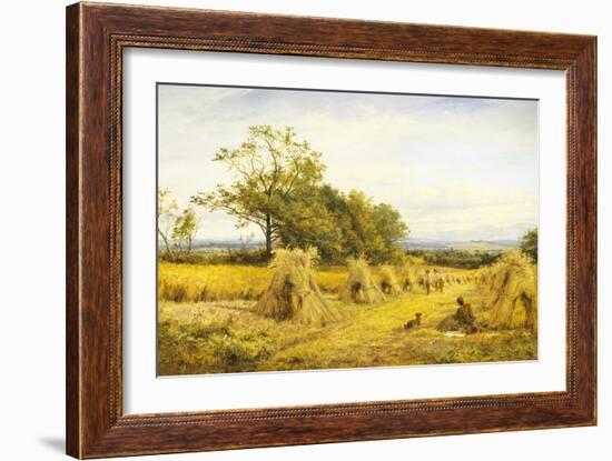 Worcestershire Cornfield-Benjamin Williams Leader-Framed Giclee Print