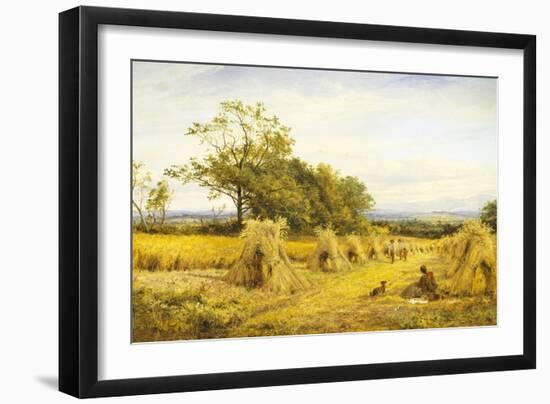 Worcestershire Cornfield-Benjamin Williams Leader-Framed Giclee Print