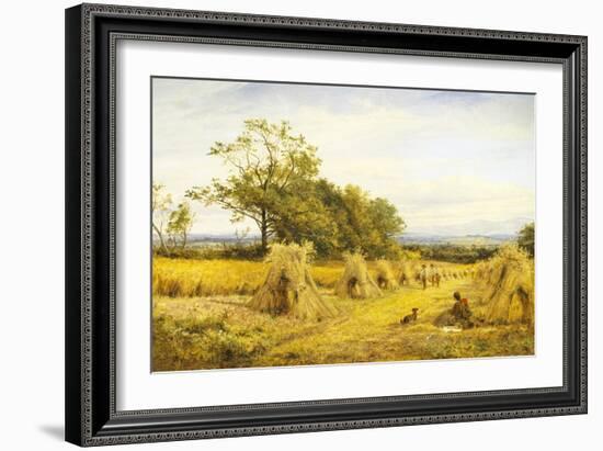 Worcestershire Cornfield-Benjamin Williams Leader-Framed Giclee Print