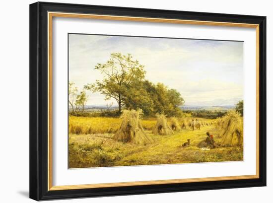 Worcestershire Cornfield-Benjamin Williams Leader-Framed Giclee Print