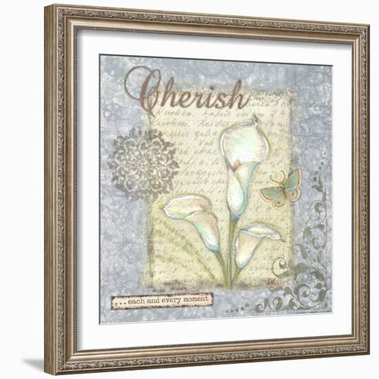 Word 2 Cherish-Viv Eisner-Framed Art Print