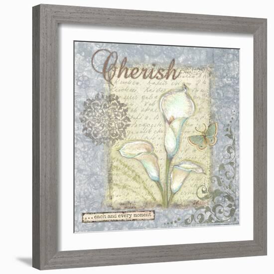 Word 2 Cherish-Viv Eisner-Framed Art Print