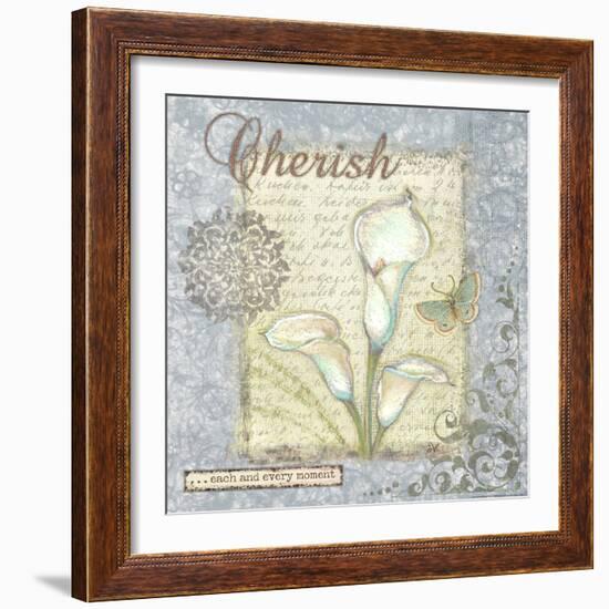 Word 2 Cherish-Viv Eisner-Framed Art Print