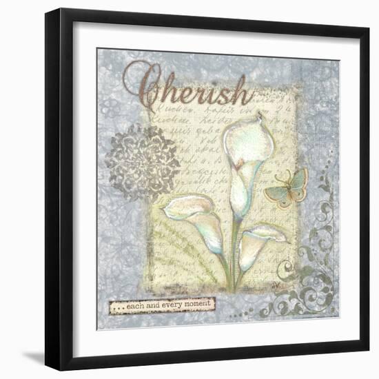 Word 2 Cherish-Viv Eisner-Framed Art Print