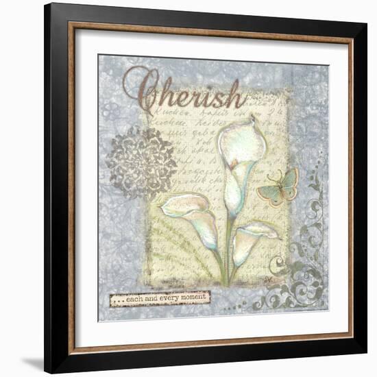 Word 2 Cherish-Viv Eisner-Framed Art Print