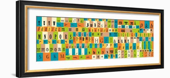 Word for Word-Max Carter-Framed Giclee Print