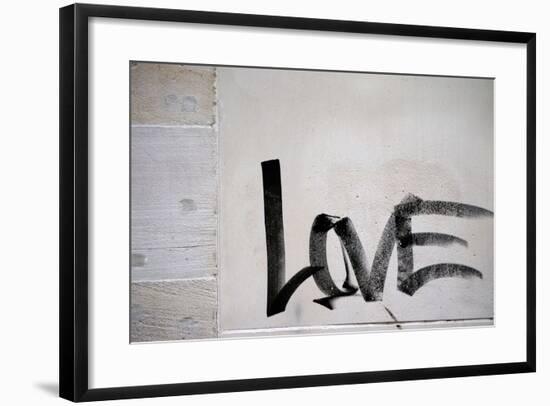 Word Love-ginton-Framed Photographic Print