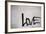 Word Love-ginton-Framed Photographic Print