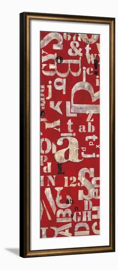 Word Savvy 1-Dennis Dascher-Framed Art Print