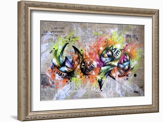 Word-Taka Sudo-Framed Giclee Print