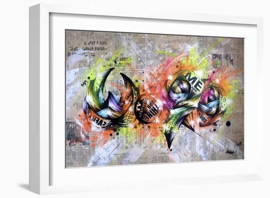 Word-Taka Sudo-Framed Giclee Print