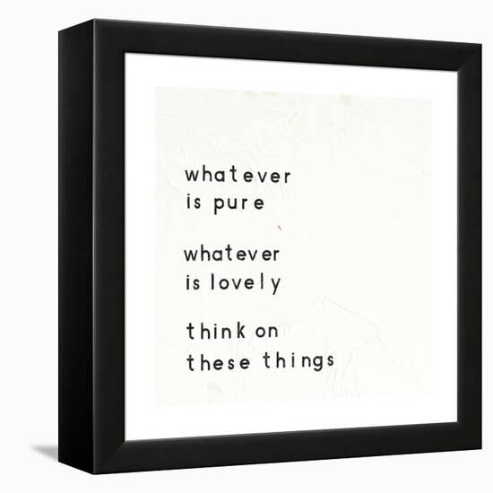 Words of Encouragement IV-Emily Adams-Framed Stretched Canvas
