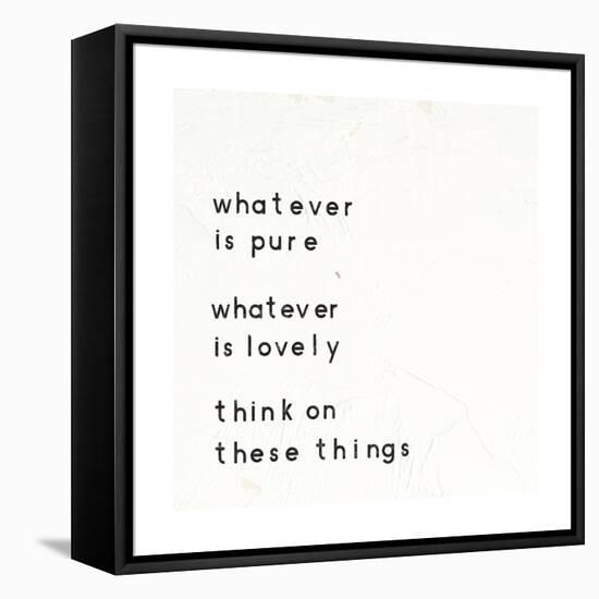 Words of Encouragement IV-Emily Adams-Framed Stretched Canvas