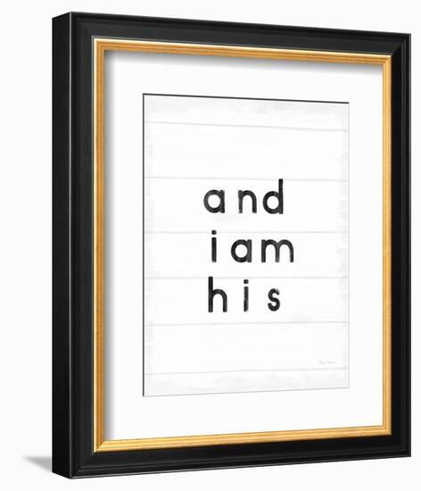 Words of Encouragement VIII on White Wood-Emily Adams-Framed Art Print