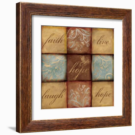 Words of Inspiration Hope-Artique Studio-Framed Art Print