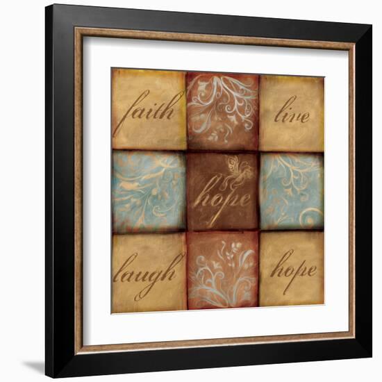 Words of Inspiration Hope-Artique Studio-Framed Art Print