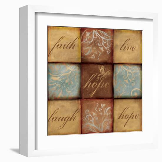 Words of Inspiration Hope-Artique Studio-Framed Art Print