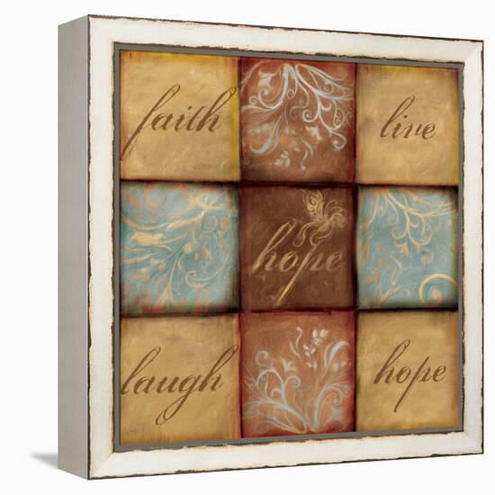 Words of Inspiration Hope-Artique Studio-Framed Stretched Canvas