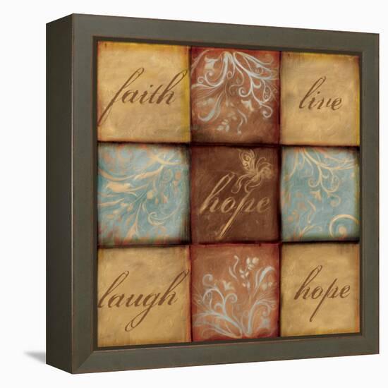 Words of Inspiration Hope-Artique Studio-Framed Stretched Canvas