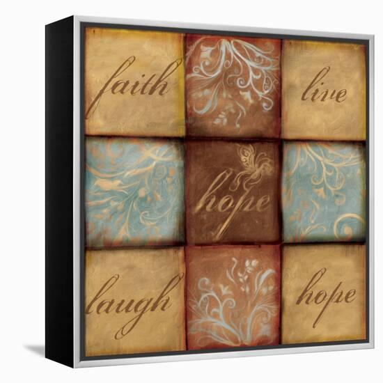 Words of Inspiration Hope-Artique Studio-Framed Stretched Canvas