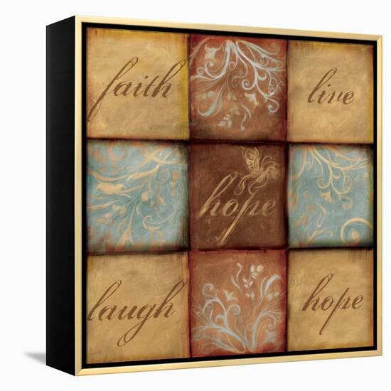 Words of Inspiration Hope-Artique Studio-Framed Stretched Canvas