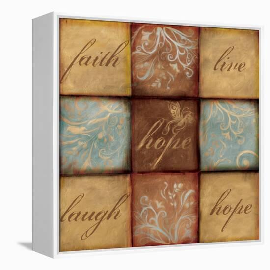 Words of Inspiration Hope-Artique Studio-Framed Stretched Canvas