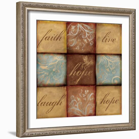 Words of Inspiration Hope-Artique Studio-Framed Art Print