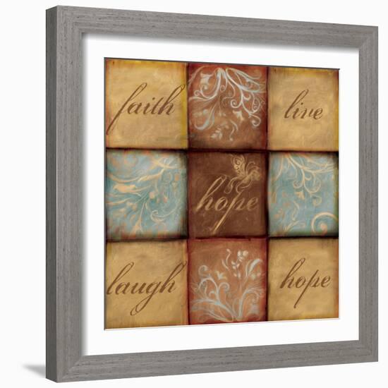 Words of Inspiration Hope-Artique Studio-Framed Art Print