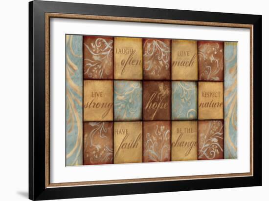 Words of Inspiration-Artique Studio-Framed Art Print