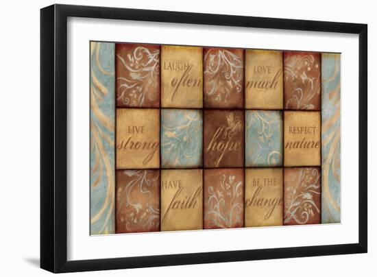 Words of Inspiration-Artique Studio-Framed Art Print