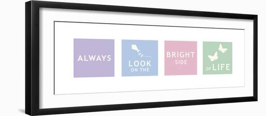 Words of Kindness V-The Vintage Collection-Framed Giclee Print