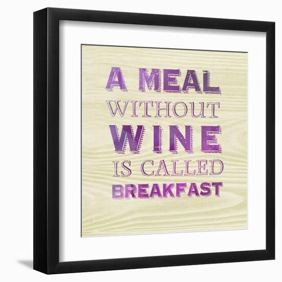 Words of Wine 10-Lola Bryant-Framed Art Print