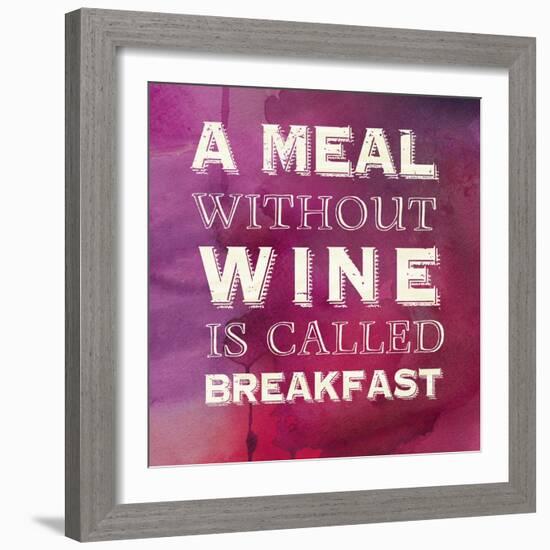 Words of Wine 3-Lola Bryant-Framed Art Print