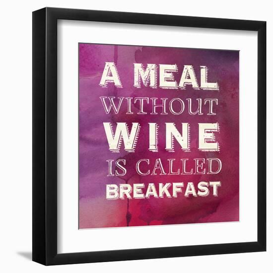 Words of Wine 3-Lola Bryant-Framed Art Print