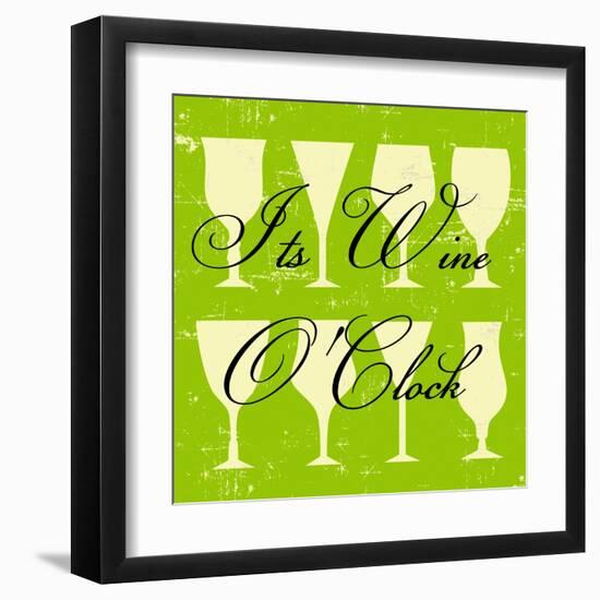 Words of Wine 6-Lola Bryant-Framed Art Print