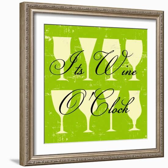 Words of Wine 6-Lola Bryant-Framed Art Print