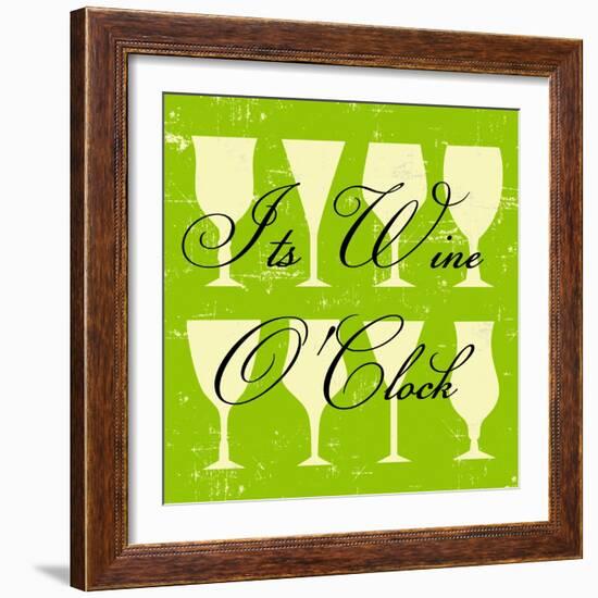 Words of Wine 6-Lola Bryant-Framed Art Print