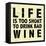 Words of Wine 7-Lola Bryant-Framed Stretched Canvas