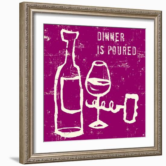 Words of Wine 8-Lola Bryant-Framed Art Print