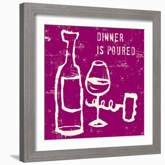 Words of Wine 8-Lola Bryant-Framed Art Print