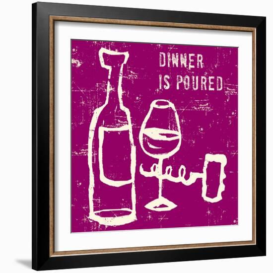 Words of Wine 8-Lola Bryant-Framed Art Print