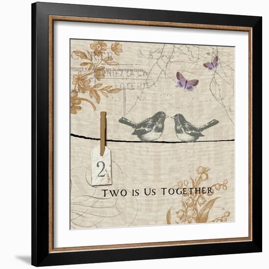 Words that Count II-Pela Design-Framed Art Print