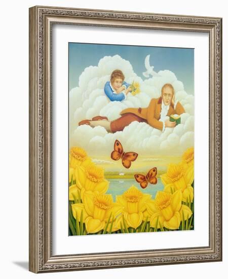 Wordsworth's Daffodils, 2004-Frances Broomfield-Framed Giclee Print